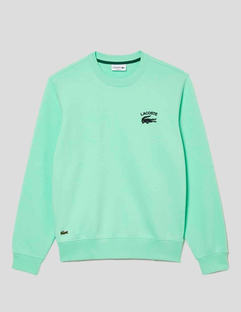 Sudadeira LACOSTE sudadeira pescoço redondo ash